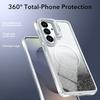 For Samsung Galaxy S26 Magnetic Case Gradient Glitter Shockproof TPU PC Phone Cover