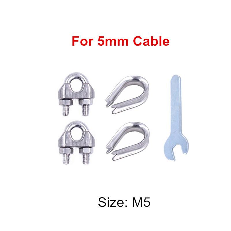 Gym Cable Steel Wire Rope Accessories Cable Machine Fitness Equipment Exercise Metal Limit Ball Terminals Gasket