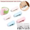 Plastic Makeup Tool Lash Adhesive Splitter Dispenser for Beauty Supplies Mini Portable Eyelash Extension Tape Cutter