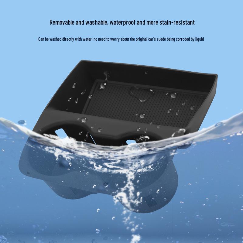 Zhijie S7 Cup Holder Cover: Shock-Absorbing, Anti-Slip Car Protective Pad and Interior Accessory