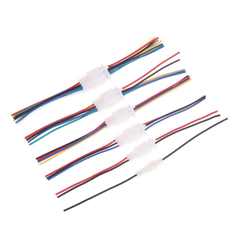 1Pc 2.8Mm 1/2/3/4/6/9Pin Electrical Automotive Quick Connector Male Female Socket Cable Terminal Plug For Motorcycle E-Bike Car