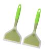 High Temperature Silicone Cooking Spatula Soft on Pans Frying Spatula Ideal for Non Stick Cookware and Outdoor BBQ