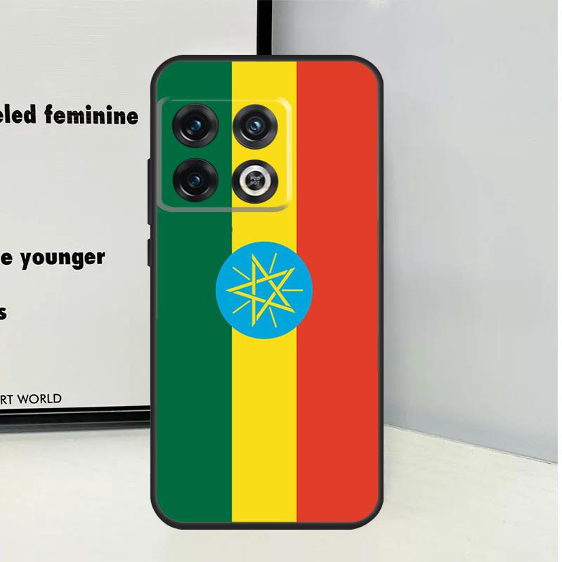 Ethiopia Flag For OnePlus Nord CE 5 2 3 4 Lite N20 N30 Case For OnePlus 13 12 11 9 10 Pro 10T 12R 13R 13T