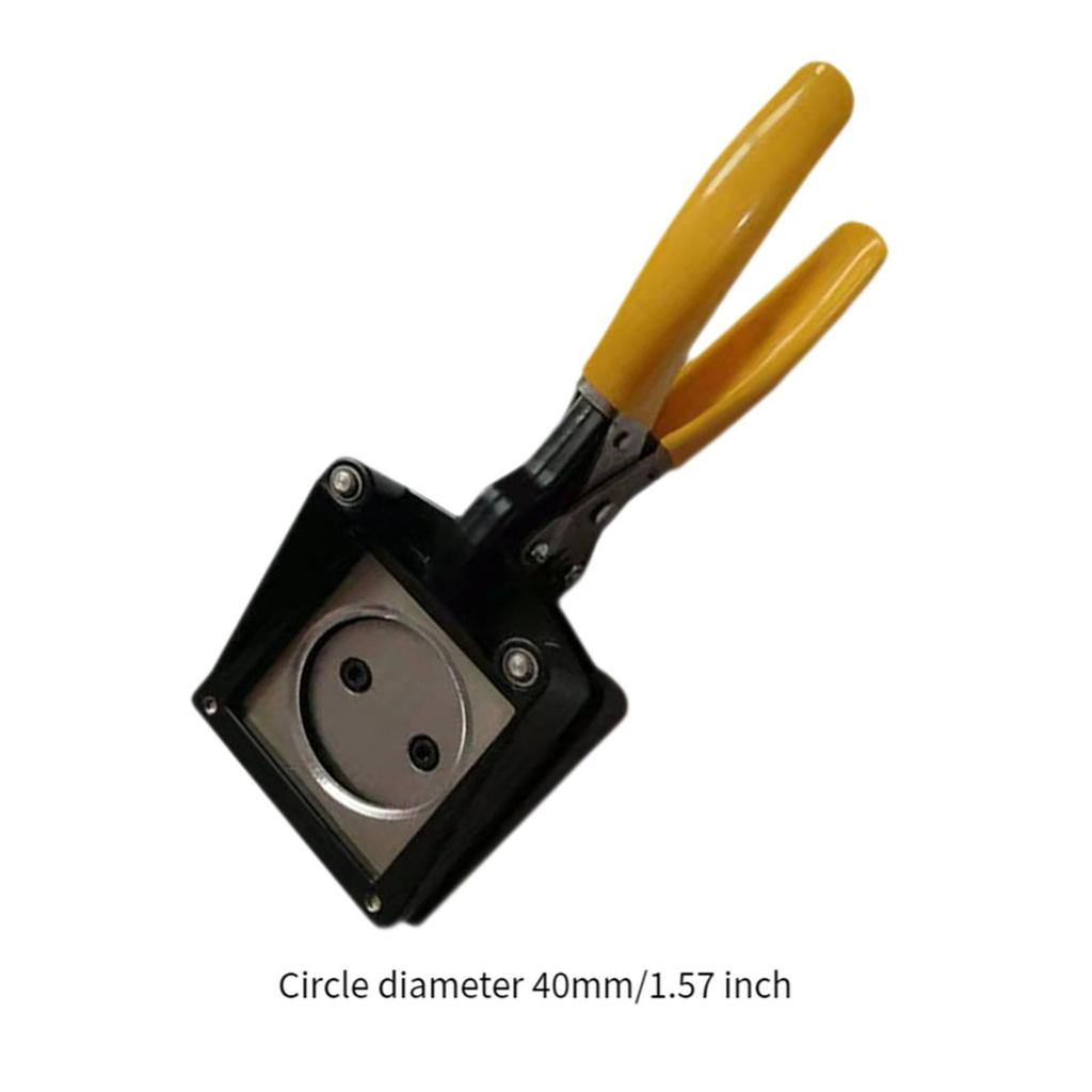 Cutter, Paper Hole Punch, Manual Metal Cutting Tool, Punch for Passports, Family And Home Photos