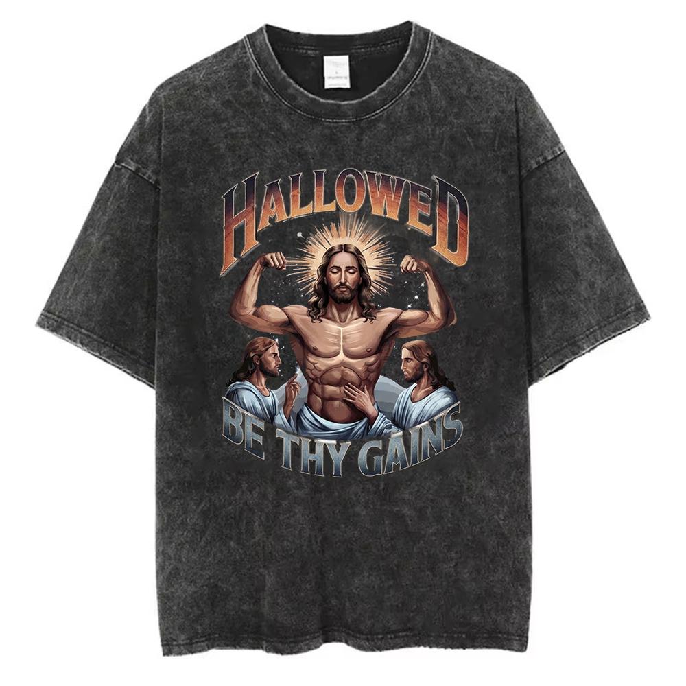 Jesus Died For Me Now I Live For Him TShirt Washed Cotton Graphic Tee Romans 510 Bible Verse Vintage Acid Wash Streetwear Top