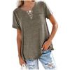 BITCED Women's Fashion Casual  Short Sleeve V Neck Blouses & Shirts International Design