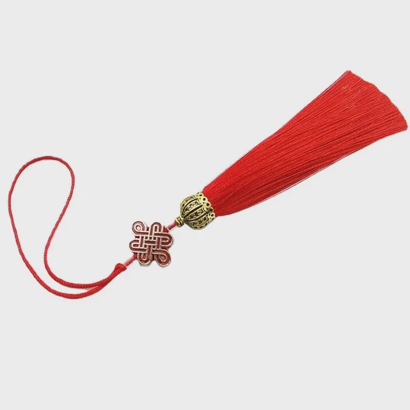 Chinese Knot Tassel Accessories: Hat, Pendant, Bookmark, and Jewelry Tassels