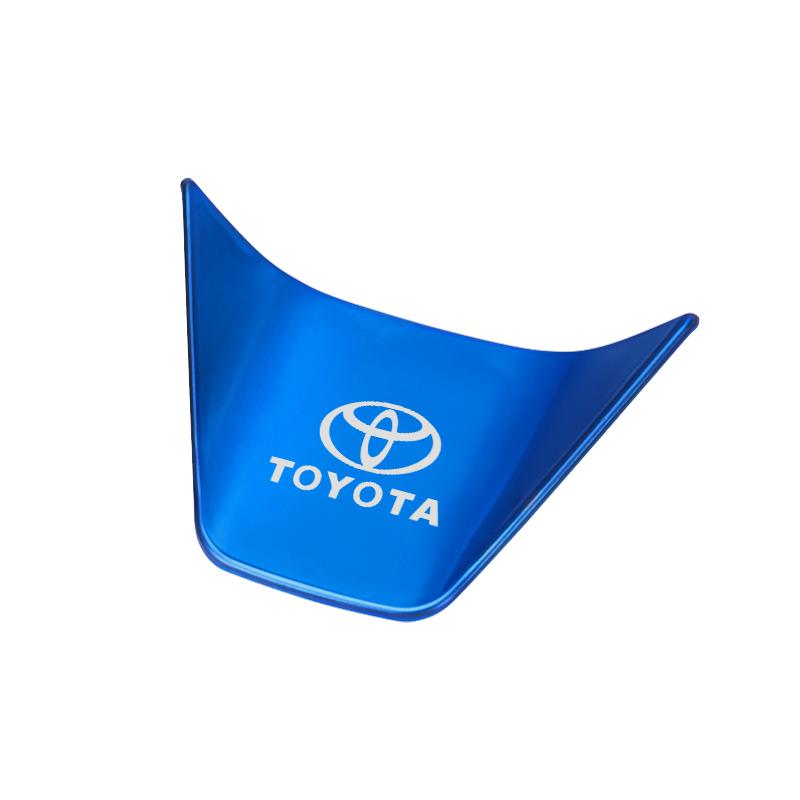 

Car exterior annual inspection sticker Steering Wheel Badge sticker For Toyota Camry V70 70 2018 2019 2020 2021 2022 Accessories синій