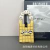 Sommer Damen Niedliche Mini-Tasche Vielseitige Mode Handytasche Cartoon Gestrickte Handtasche Umhängetasche Umhängetasche