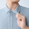 SEVEN Men's Ice-Cool Lyocell Blend Short-Sleeve Polo Shirt with Dragon Logo