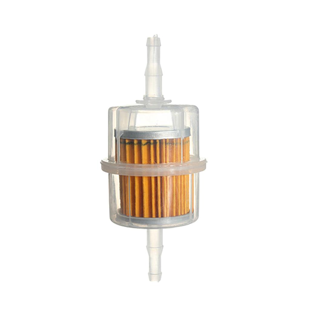 Motorcycle Car Inline Gas Fuel Petrol Filter Universal for 6mm 8mm Pipes