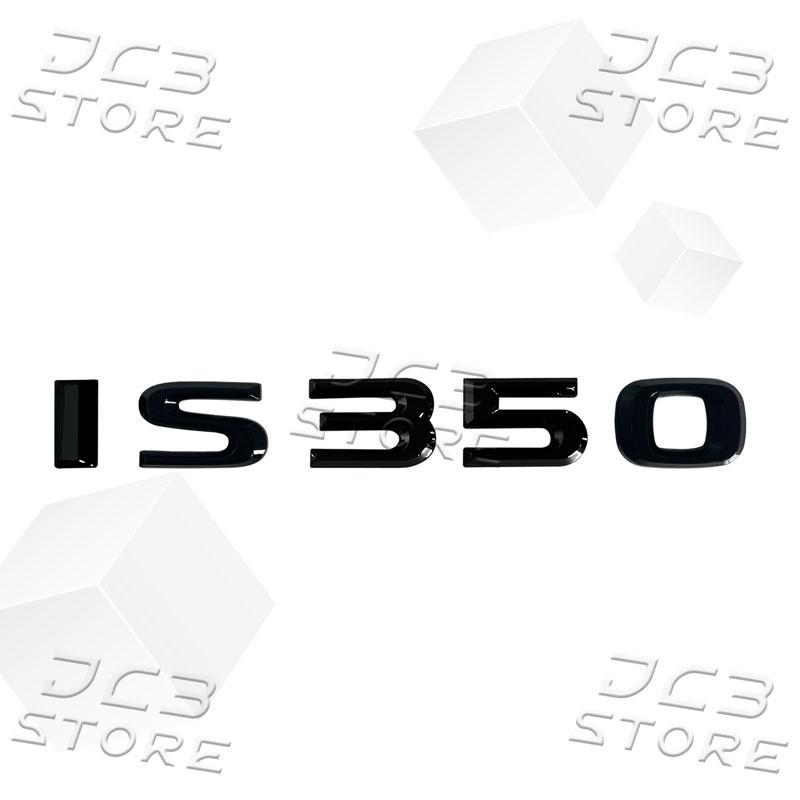 1Pcs 3D Chrome Metal Car AWD Letter Logo Fender side Rear Bumper Trunk Emblem Sticker For Lexus IS200 IS250 IS300 IS350 Decor