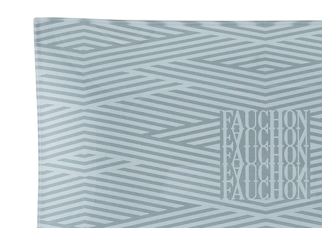 Hogdseirrs FAUCHON Pair of Mugs Set "Platine" (with Tray) (Gift Box) FA40-13P