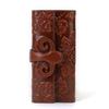 Genuine Leather Wallet, Horizontal Wallet, Multi-slot, Retro Bag, Embossed Wallet, Chinese-style Clutch