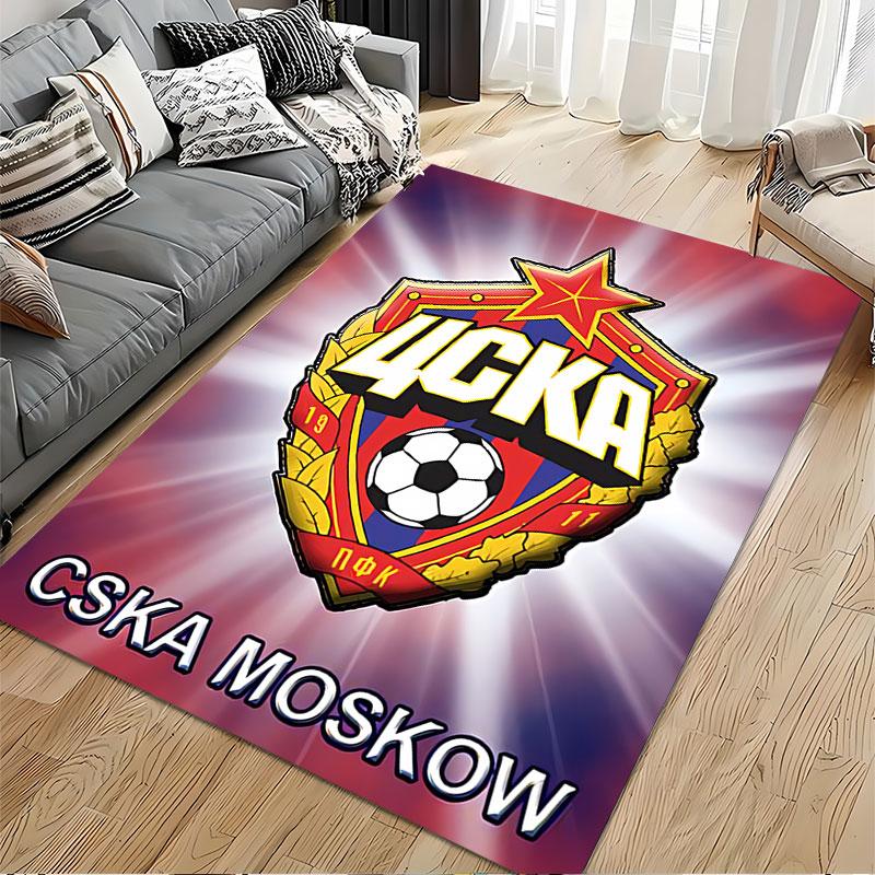 CSKA Moscow Logo Carpet suitable as a non-slip mat for the living room or bedroom sofa