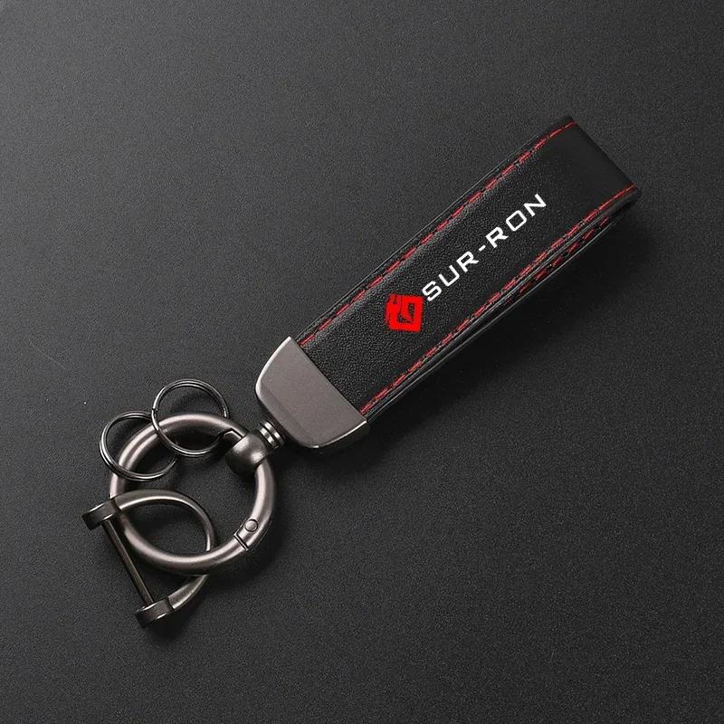 Deluxe Leather Motorcycle Keyring Keychain Lanyard Gift for Surron Sur-ron Light Bee Lightbee X Electric