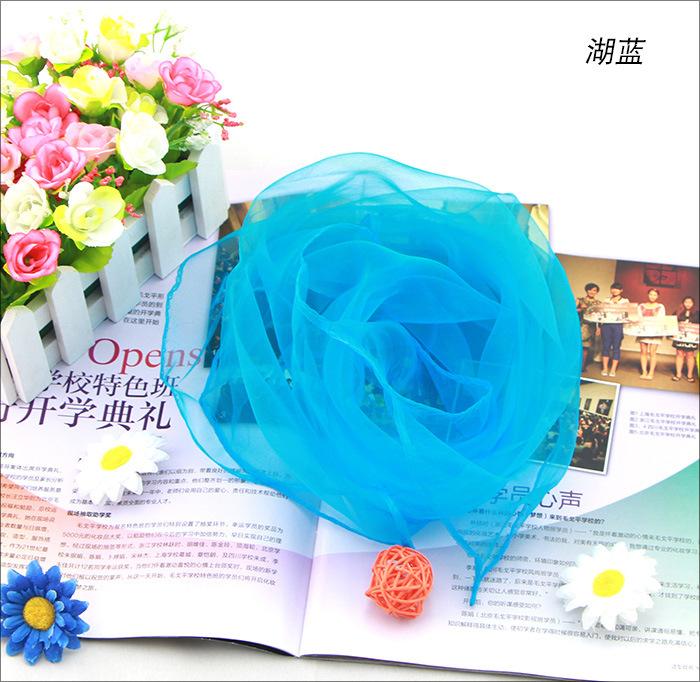 

60* 60СМ Женские шарфы Доступны для четырех сезонов модный Профессиональный женский маленький квадрат Новый дизайн Шелковый однотонный шарф 60x60cm