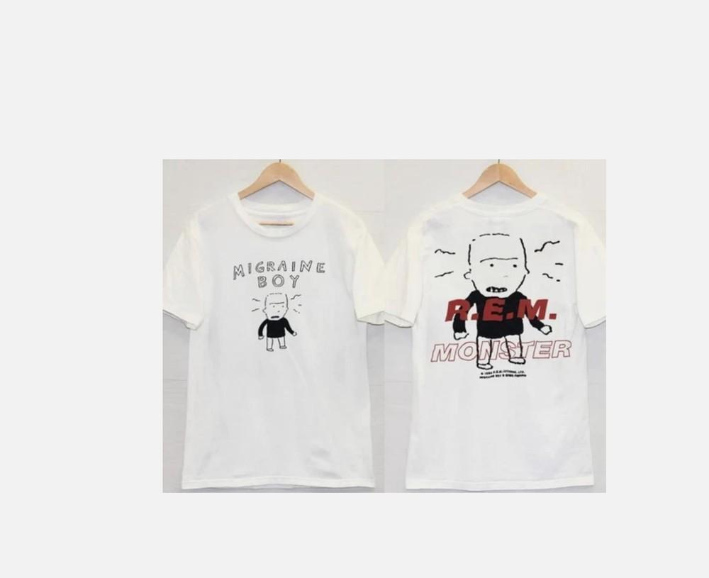 

Vintage 1994 REM Monster Migraine Boy T-Shirt, REM T-Shirt XL