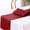 Satin Table Runner 69" X 12" Solid Color Table Runner Wrinkle Resistant Silky Smooth Table Runner for Dining Table Wedding Bridal Shower Modern Events