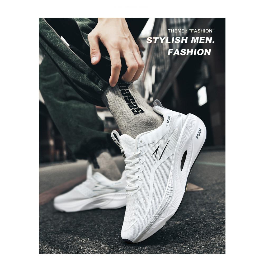 Marathon Carbon Plate Running Shoes Ultra Light Shock Absorbing Rebound Sneakers for Students Men Women