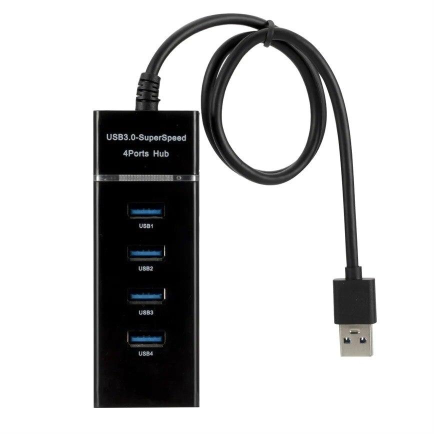 Xiaomi Power 4-in-1 USB Data Cable Docking Station for PC - USB Hub Expander 2.0 3.0 Fast Splitter Adapter for Computer Accessories