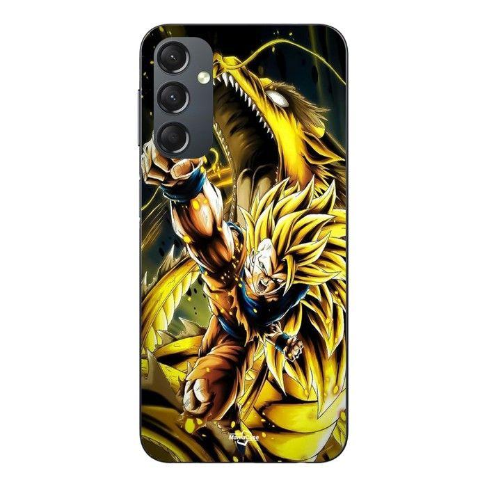 Coque Pour Samsung galaxy A24 Son Goku Super Saiyan SSJ3 Attaque point Dragon Maniacase