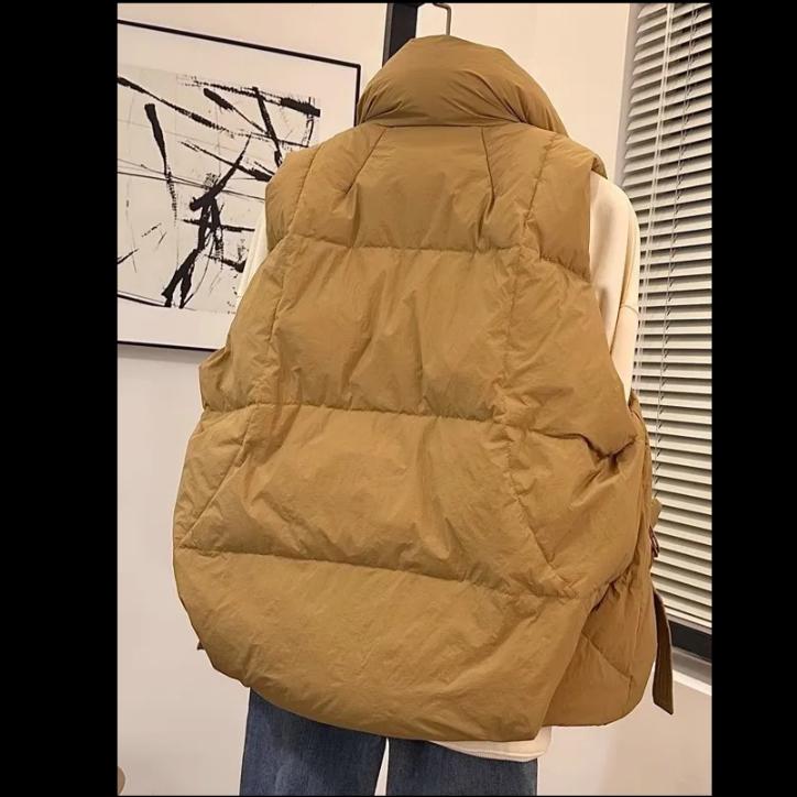 Autumn and Winter Down Vest Women's Fashion Ladies Down Jacket Vest Jacket Trend