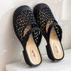 Fashionable Women's Baotou Slippers for Summer Anti Slip and Wear-resistant Beach Shoes for Home and Outdoor Use