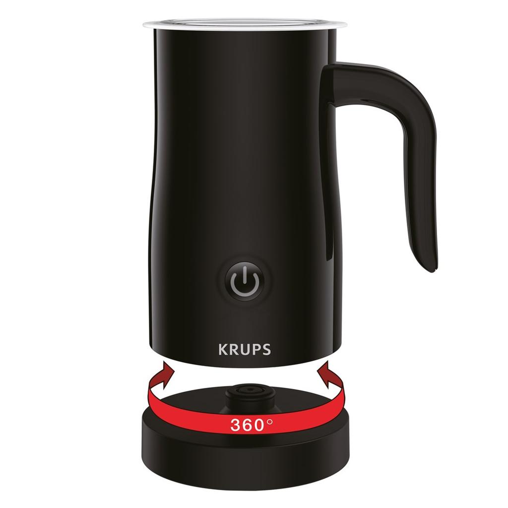 KRUPS XL100810 melkschuimer zwart