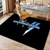 Rammstein Logo T-Shirt - Official MerchandiseOffice Mat Perfect for Home Decor Office Desk Chair Rugs Chair Carpet for Office Polyester Chai