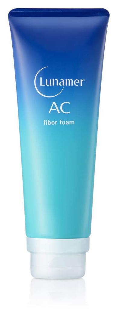 Lunamer AC Fiber Foam Facial Cleanser clears clogged Unisex Acne Care Adult Acne (Fujifilm) (120g) (Gently pores)