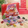 Weihnachts-Adventskalender 2025 mit Rückziehwagen-Spielzeug Auto-Füllspielzeug Weihnachts-Kalender für Geburtstag Weihnachts-Geschenkbox