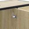 Washbasin Cabinet in Sonoma Oak 80 x 33 x 60 cm Particleboard