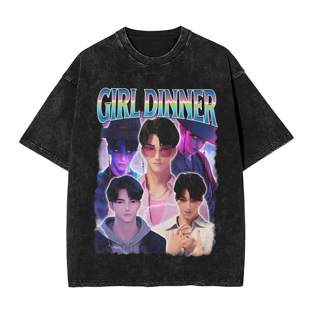 Derpy Tiger K-Pop Demon Hunters T Shirt Summer  Y2K Funny T-Shirts Cotton Hippie Tshirt For Men Short Sleeves Print Tees