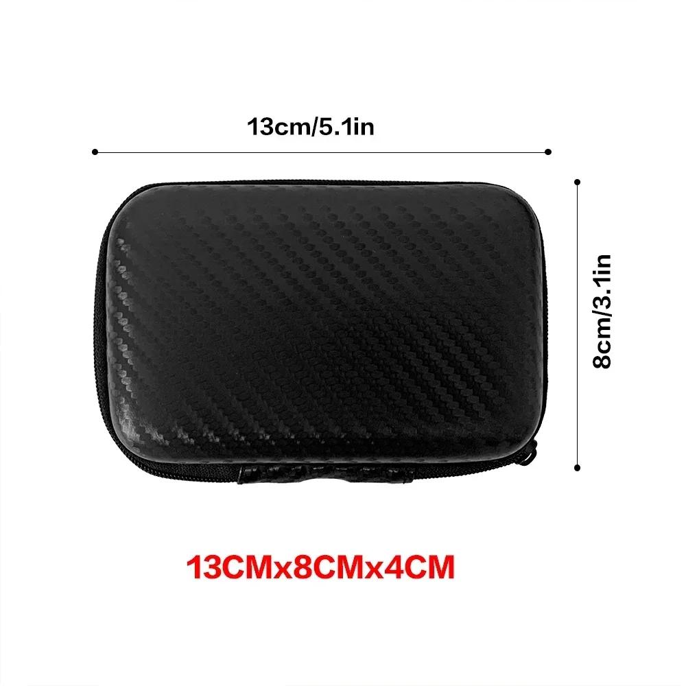 

Carbon Fiber Pattern Car Terminal Removal Tool Organizer Bag Zippered Storage Case for Repair Kit Multiple Sizes Available