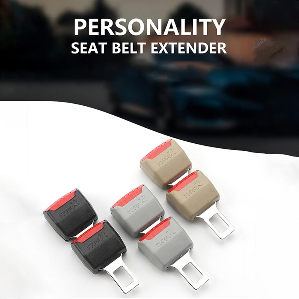 Car Safety Belt Lock Tongue Straight Lock Tongue Straight Insert Safety Belt Insert Lock Tongue