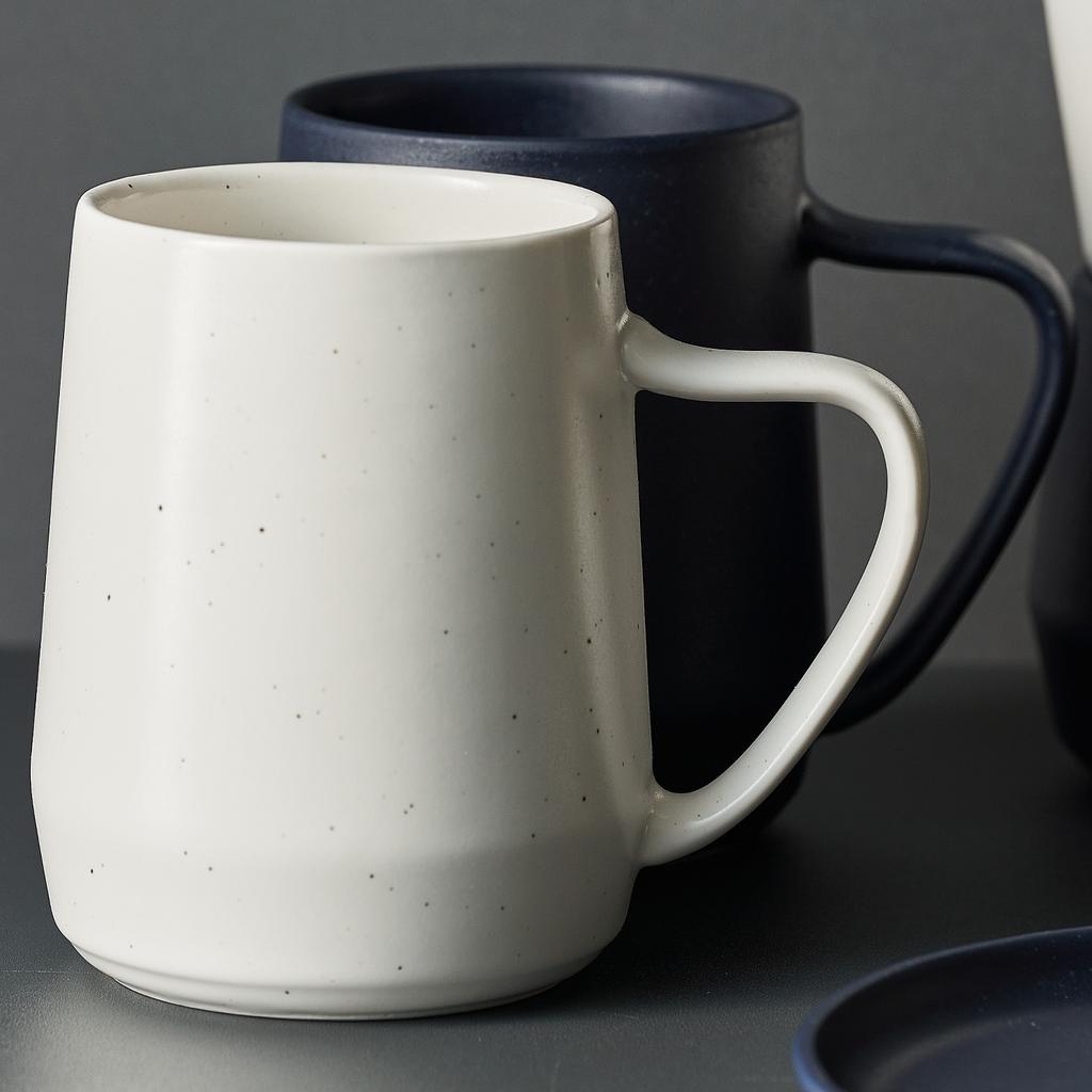 LASSIETTE ARI Ceramic Mug Cup (390ml) Tableware Dishwasher Oven Safe Blue / White