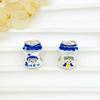 DIY Alloy Drip Oil Exquisite Bead Bracelet & Necklace Jewelry Accessories