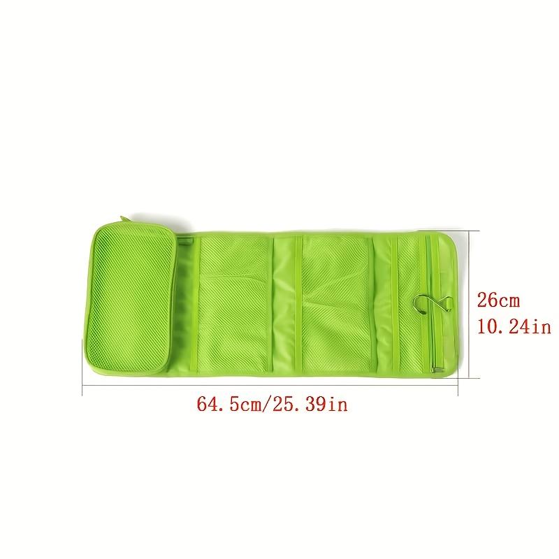 Étagère de douche suspendue avec filet, Accessoire de salle de bain peu encombrant et Sac de rangement de salle de bain à séchage rapide