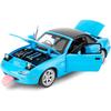 1/32 Mazda MX-5 Alloy Model Car Toy with Pullback,Removable Top,Blinking Lights with Sound and Bright Lights, Collectible Grade Gift for Kids (Red)