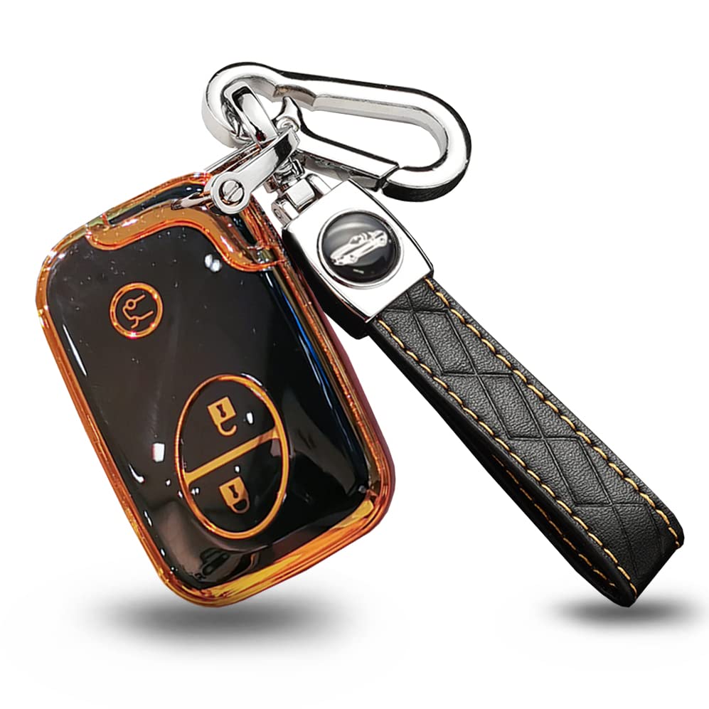 

Чехол для смарт-ключа для ключа силиконовый подходит для LEXUS ранний совместимый с LEXUS [ontto] Lexus, чехол, держатель, стильный, материал, LS, GS, IS, HS, чёрный