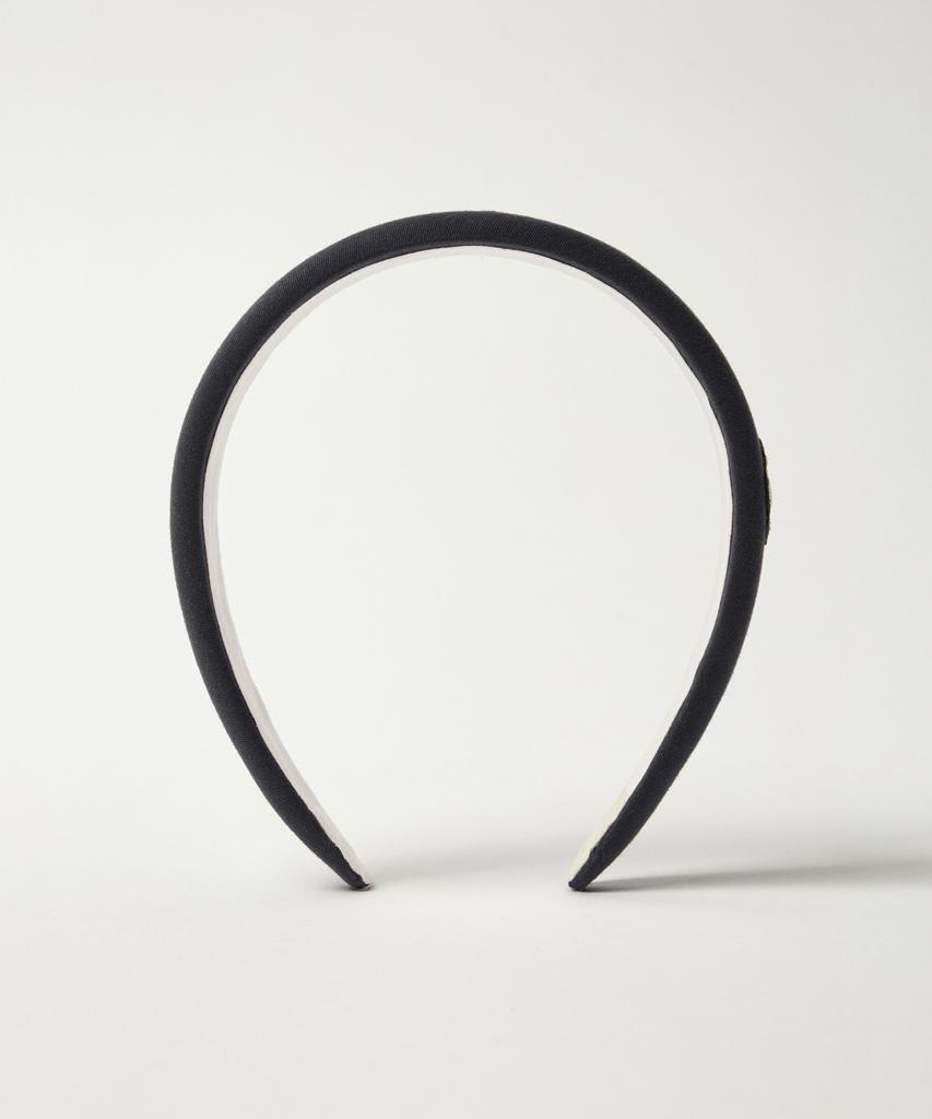Satur (W.) Crest Logo Hairband Charcoal