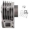 Engine Cylinder Rebuild Kit W Piston Ring Pin Gasket Moped Scooter Fit for GY6 80CC