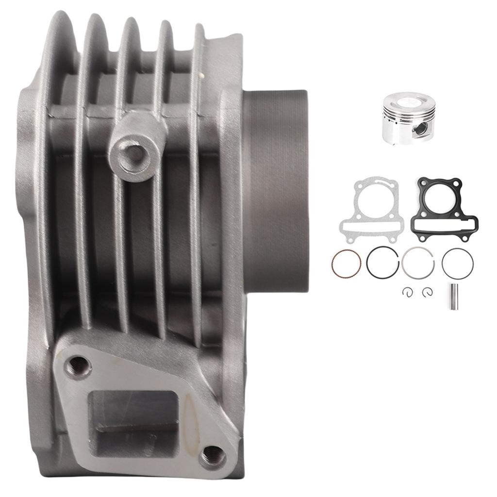 Engine Cylinder Rebuild Kit W Piston Ring Pin Gasket Moped Scooter Fit for GY6 80CC