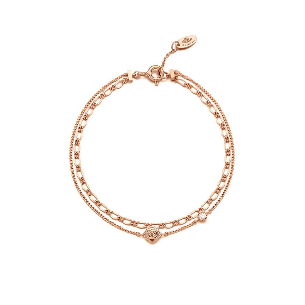 [Rosemont] Silver Bracelet Rc0268