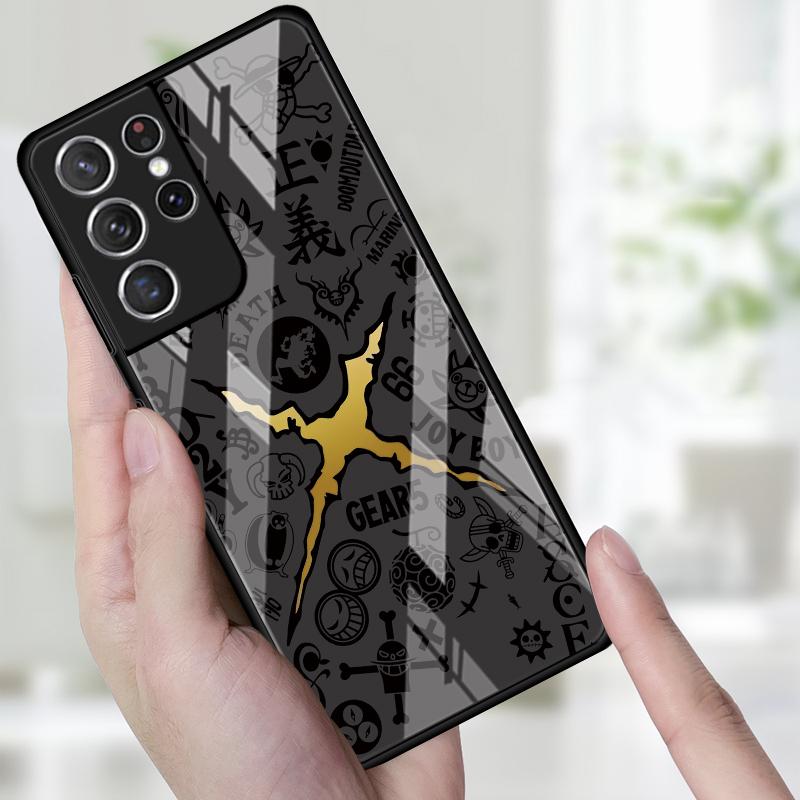 Phone Cover Case for Samsung Galaxy S25 S9 S23 Plus S8 S24 Ultra S21 Note 10 20 8 9 S22 S10 S20 FE OneS P-ieceS LuffyS