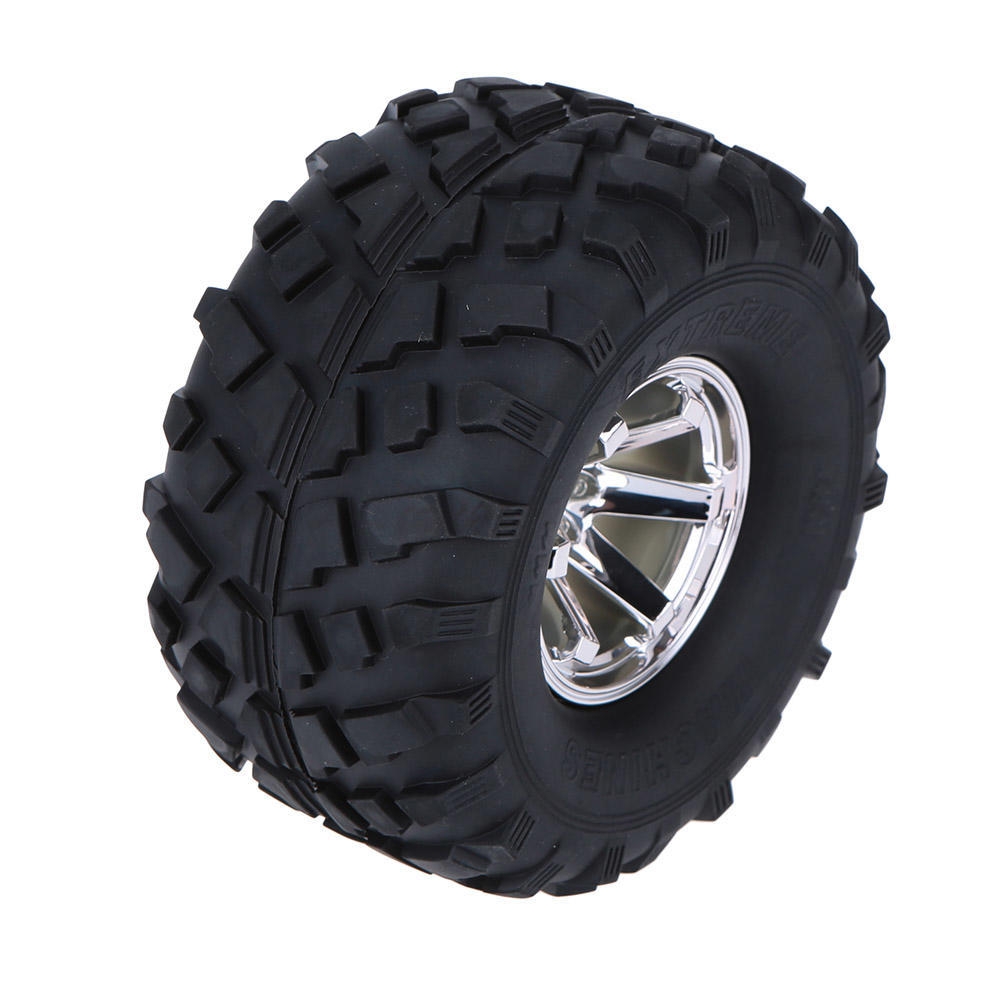 4Pcs/Set 1/10 Remote Control Truck Tire Tyres Replacement for TRX HSP Tamiya HPI Kyosho Remote