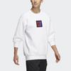 Adidas x Transformers Limited Edition Tiger Year Graphic Print Crew Neck Sweatshirt Men Tops White HM7450