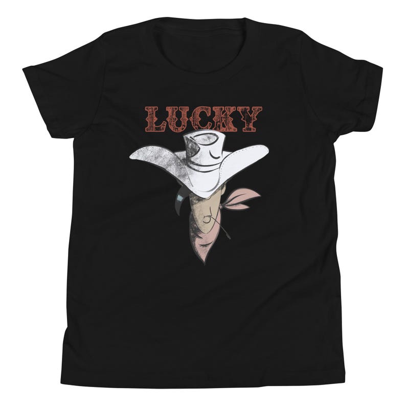 Lucky Luke Youth Short Sleeve T-Shirt 120
