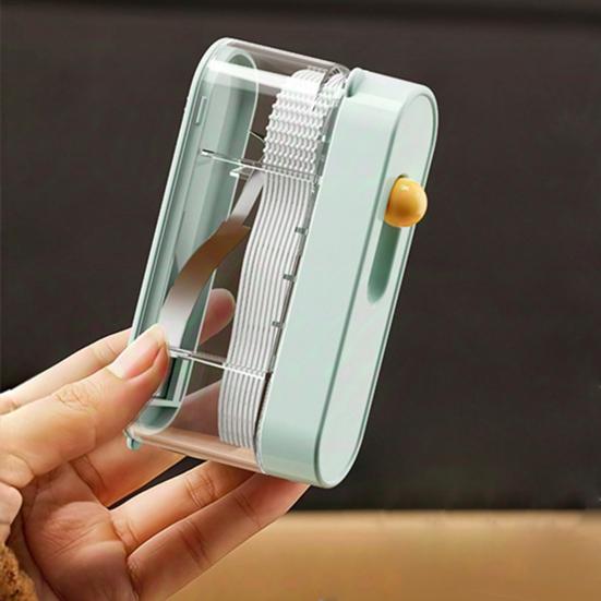 2PCS Floss Dispenser Automatic Pop-up Portable Storage Box Refillable with Ergonomic Picks Floss Case
